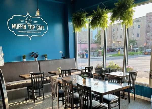 muffin top cafe interior image