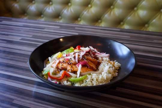 Sweet & Spicy Salmon Bowl