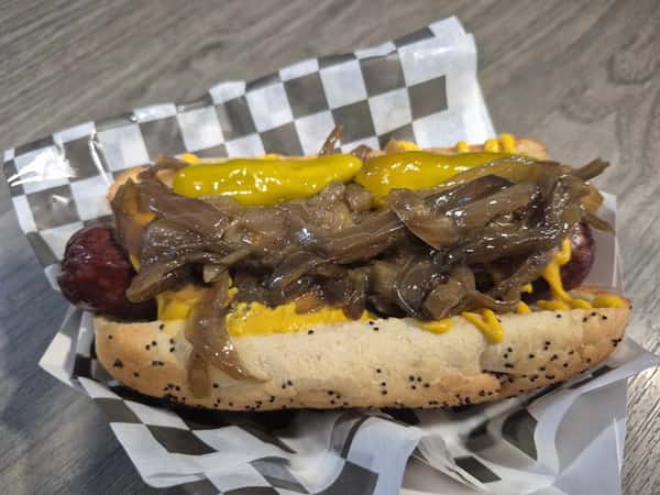 Maxwell Street Polish Sandwich