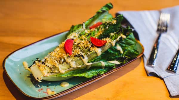 Grilled Romaine