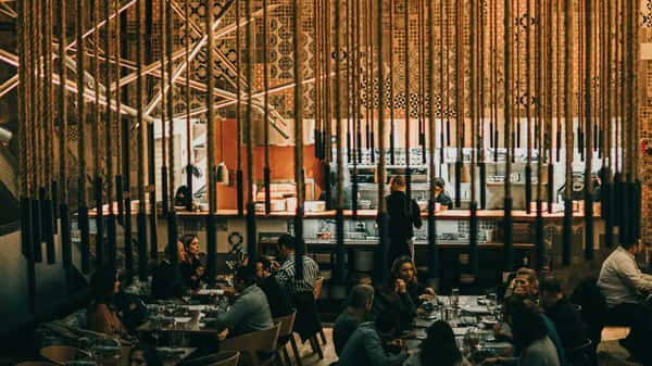 Vidrio downtown Raleigh dining room