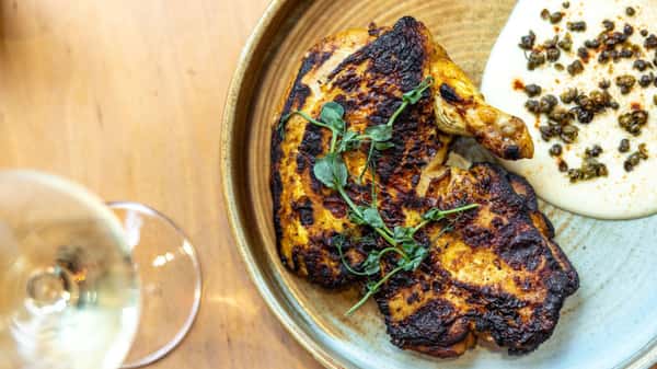 Brown Butter Half Chicken