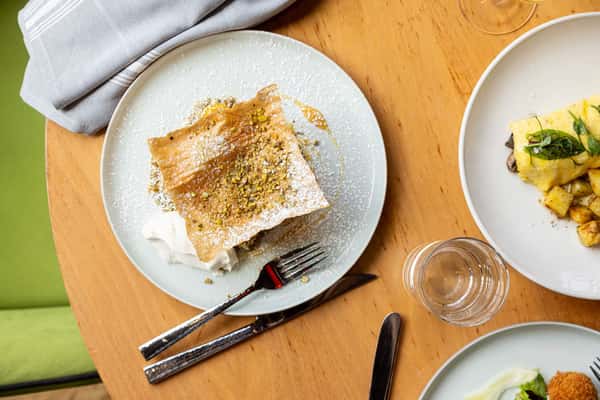 Pistachio Baklava French Toast