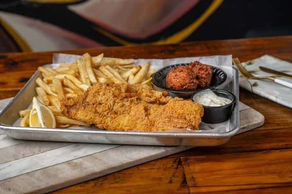 Beer-Batter Fish & Chips