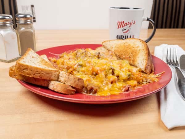 Loaded Hash Browns