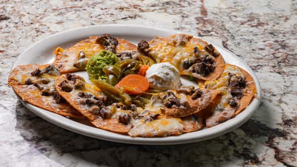 Beef Fajita Nachos