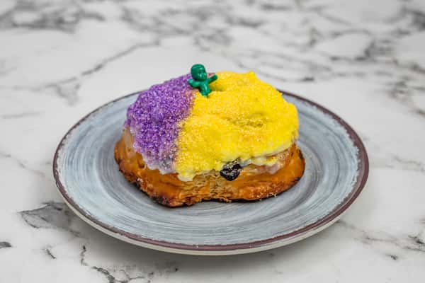 7. King Cake Cinnamon Roll