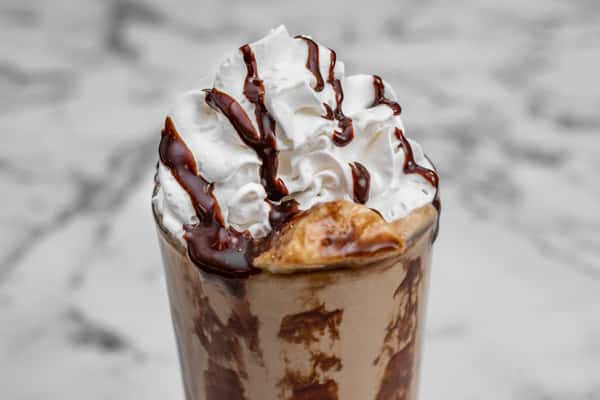 Peanut Butter And Banana Affogato Smoothie