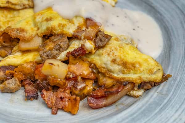 7. From the Chicken Coop with Hang over Omelet