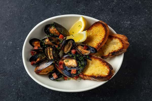 Oven Roasted mussels