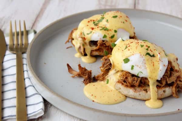 Pork Belly Biscuit Benedict