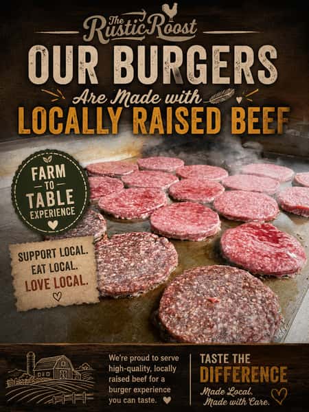 Burger Patties real meat real beef locally made