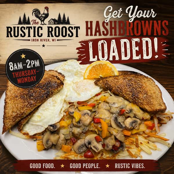 Loaded Hash Browns