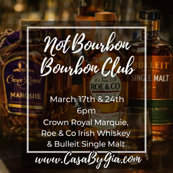 Not Bourbon Bourbon Club – A Diageo Tasting Experience