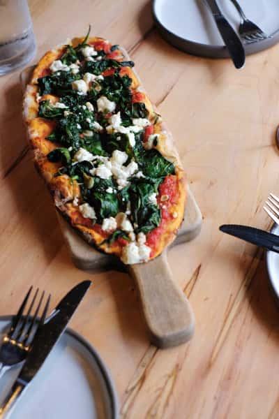 Spinach and Goat Cheese