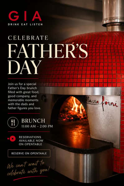 Father's Day at Gia 2026