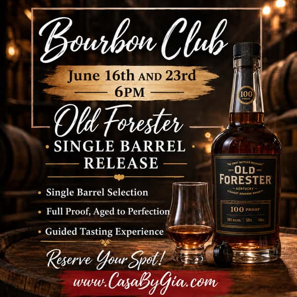 Gia Bourbon Club: Old Forester Single Barrel