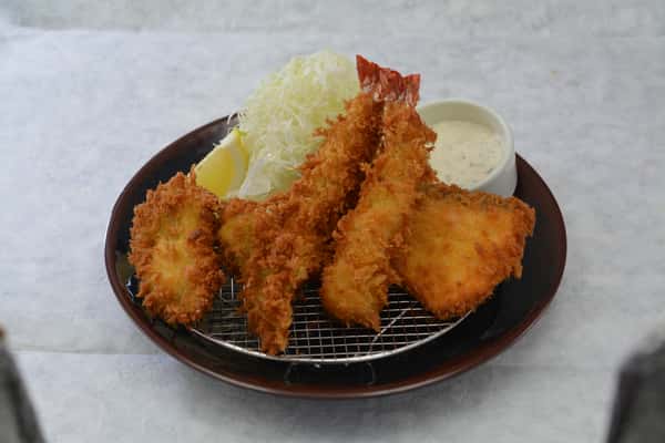 Seafood Katsu Teishoku