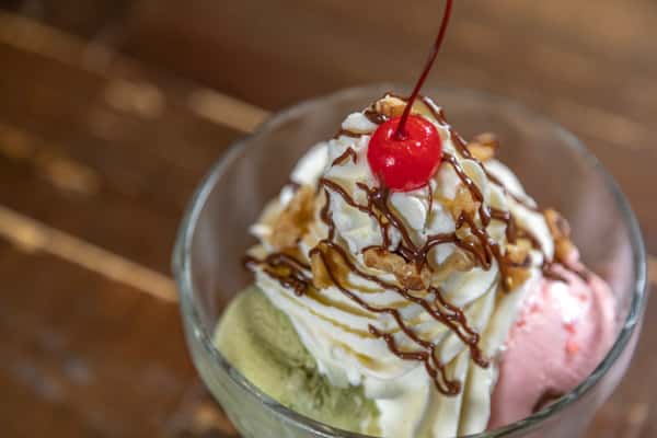 Spumoni Sundae