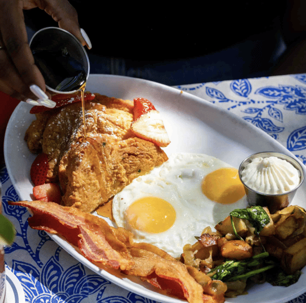 French Toast Plate