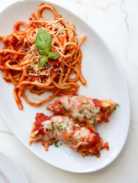 Chicken Tender Parmesan
