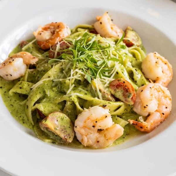 Shrimp Al Pesto