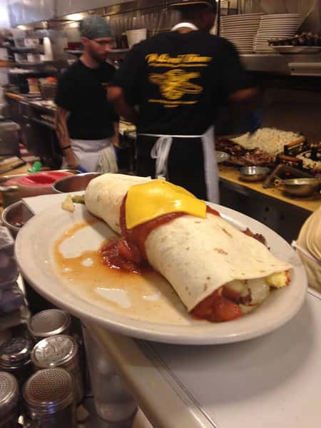 Breakfast burrito