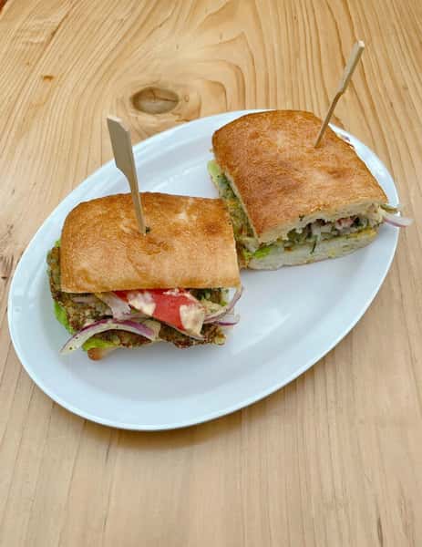 Yuca Veggie Sandwich