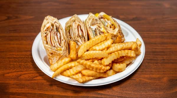 Chicken Shawarma Meal 4 Pcs