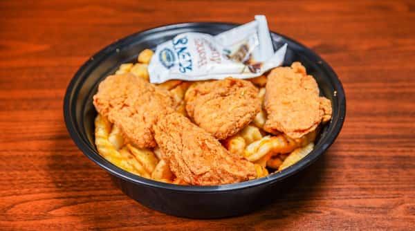 4 Pcs Chicken Finger with Fries
