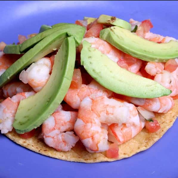 Tostadas De Camaron