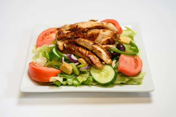 Tossed Salad With Grilled Chicken