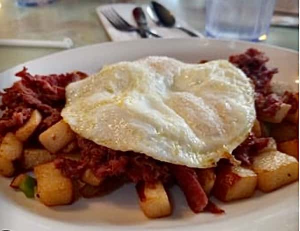 Corned Beef Hash & Eggs