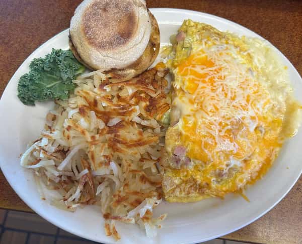 Three Meat Omelet