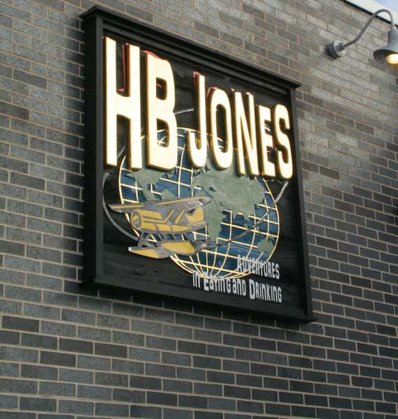 HB Jones sign