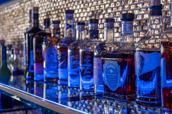liquior bottles