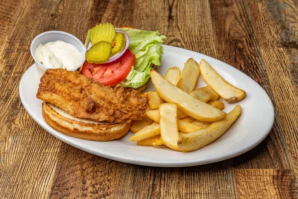 Fried Fish Cod Sandwich
