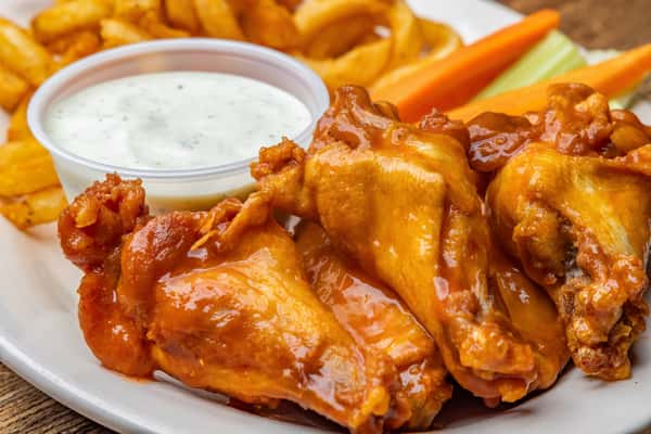 5 Wings And Fries