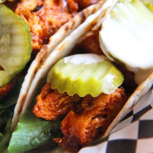 Nashville Hot Tacos