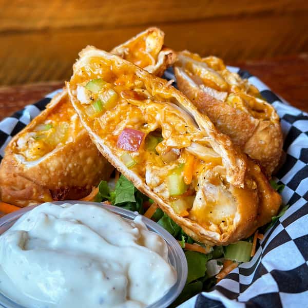 Buffalo Chicken Eggrolls