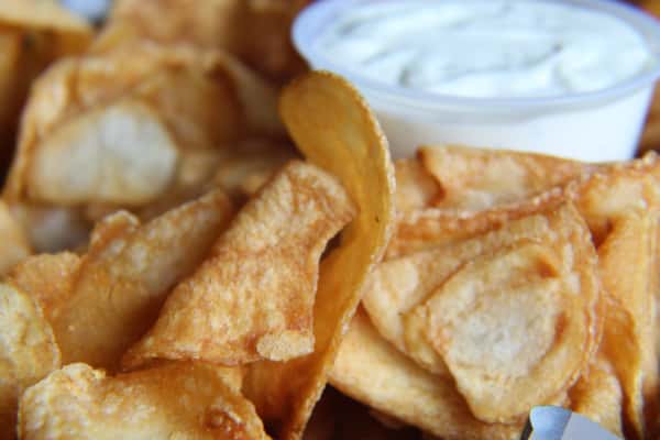 Home Fried Potato Chips