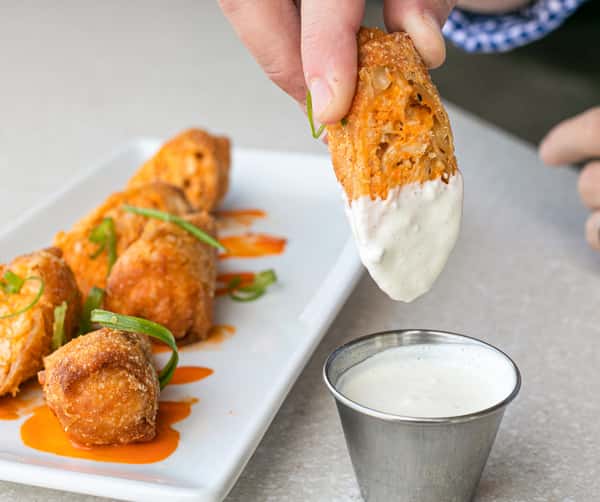 Buffalo Chicken Rolls