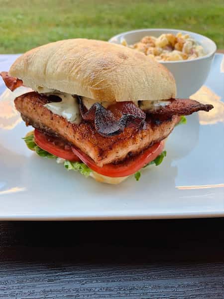 Salmon BLT