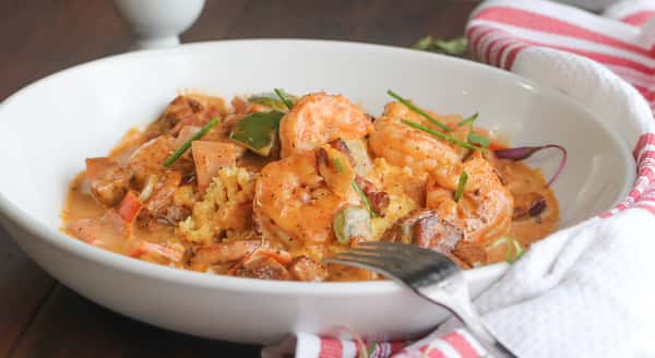 Cajun Shrimp & Grits