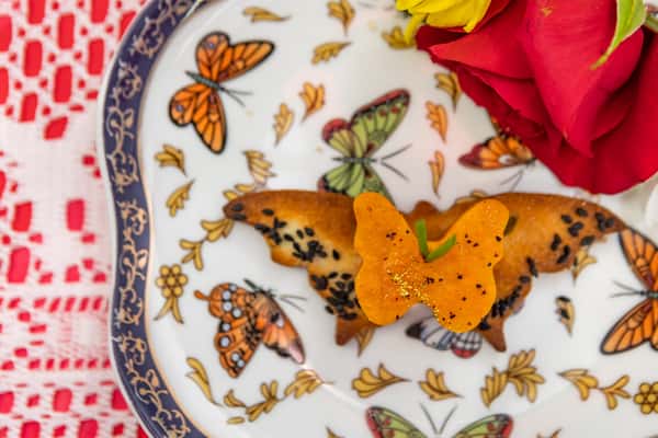 Golden Sweet Potato Butterfly
