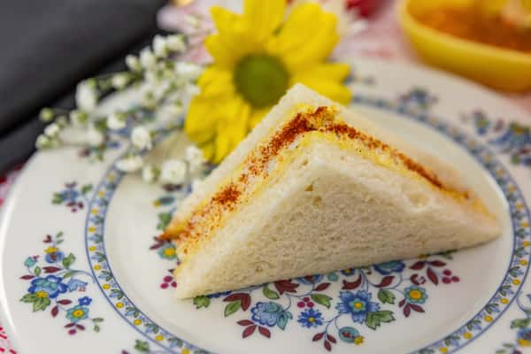 Basque Egg Salad with Smoked Paprika on Soft Toast