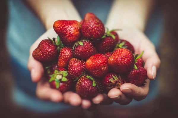 Strawberry bowl