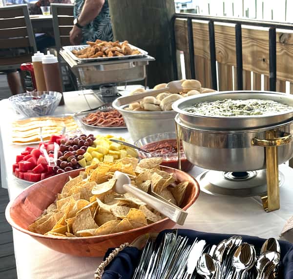 Beach buffet