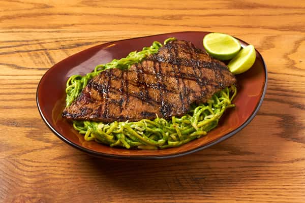 Carnes Asada w/Tallarines Verdes