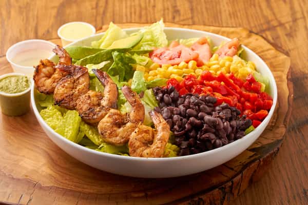 Southwestern grilled Shrimp salad